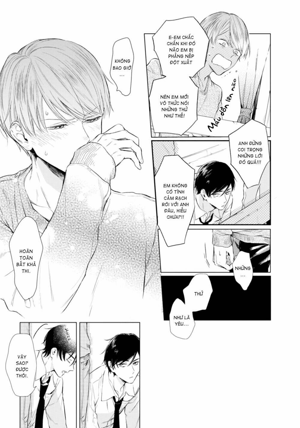 thêu dệt viễn cảnh tình yêu chapter 5.5 6