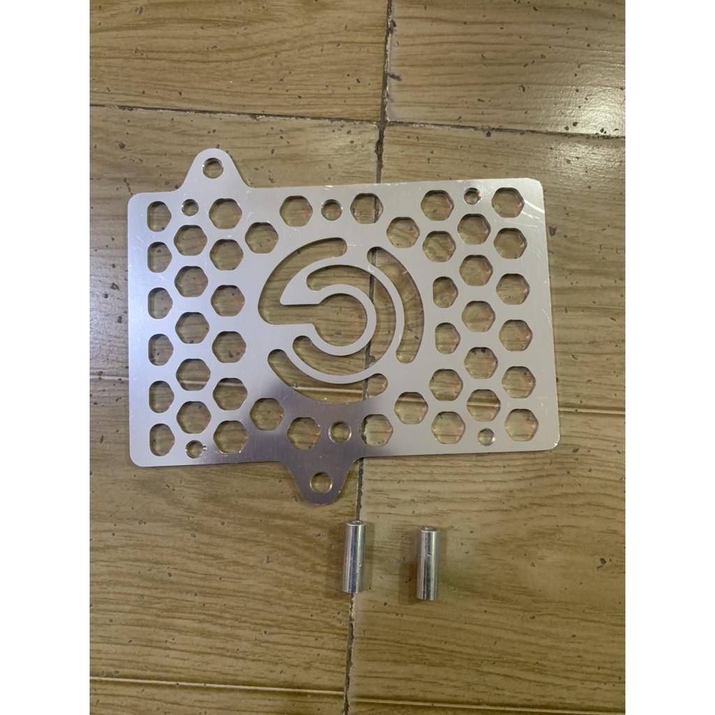 Che két nước xe eciter 150 nhôm cnc mà bạc