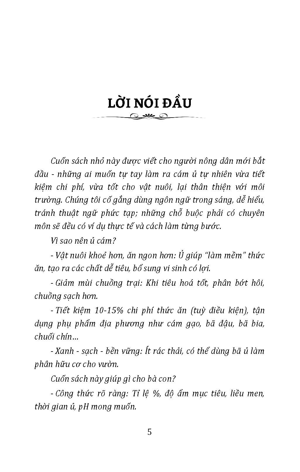 Ủ Cám Tự Nhiên Cho Vật Nuôi (Tủ sách Làm Nông Kiểu Mới - Xanh, Sạch, Bền Vững)