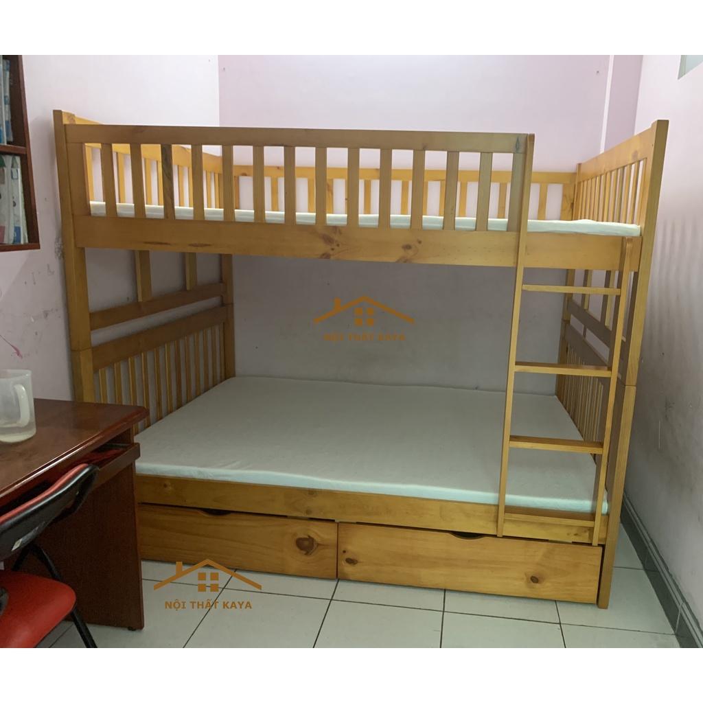 Giường 2 Tầng Xuất Khẩu Unit 1M2 (Có Hộc Kéo)