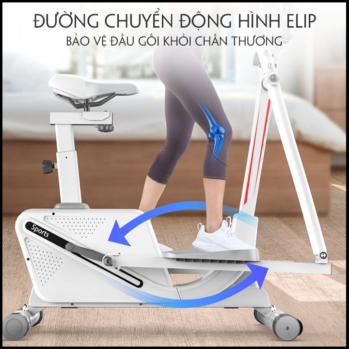 Xe đạp thể dục toàn thân, máy tập đa chức năng, xe đạp tập gym tại nhà. Xe đạp tập thể dục phòng gym