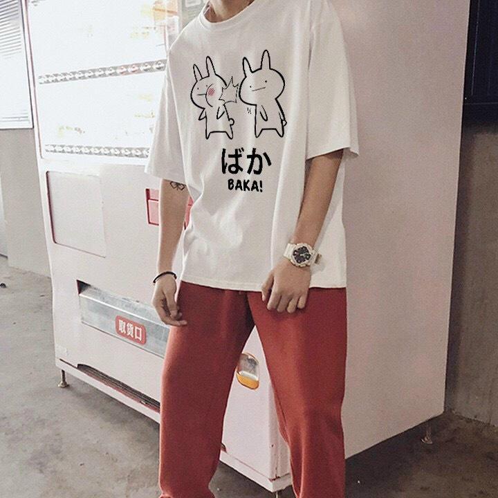 Áo thun tay ngắn in nhiệt nam nữ chất cotton mềm mịn thoáng mát freesize từ Thời trang sỉ lẻ Thiên Phúc