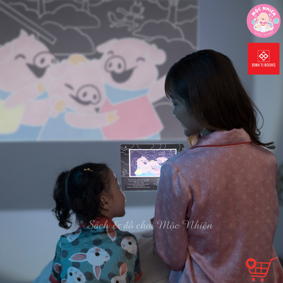 Sách Đinh Tị - Sách Chiếu Bóng Thần Kỳ Phiên Bản Đặc Biệt Có Màu (Nhiều chủ đề)