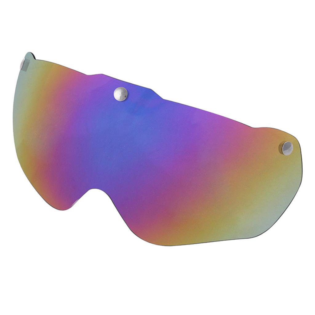 3x  Goggle Replacement Lens Bike Cycling Helmet Sun UV Block Resin Lens
