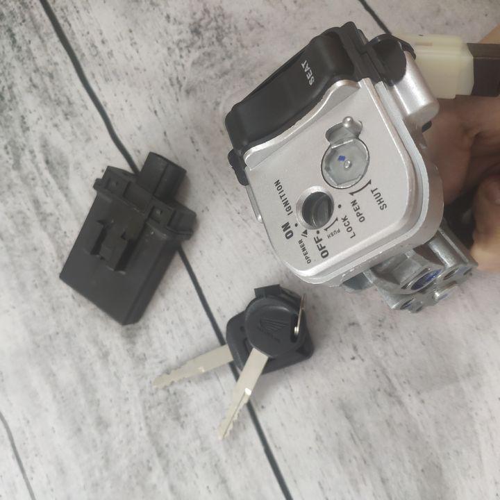 Bộ khóa xe SH Mode, SH Việt 125i - 150i có chíp -TKAs.2812