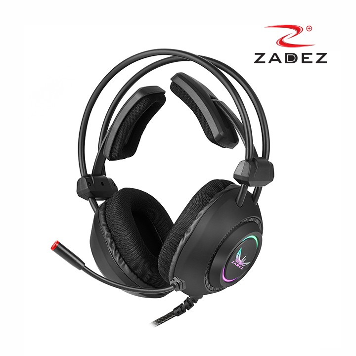 Tai Nghe Gaming ZADEZ GT326P Micro Lọc Ồn, Âm Thanh 7.1 Đèn LED RGB, Xoay 360 Độ - Hàng Chính Hãng