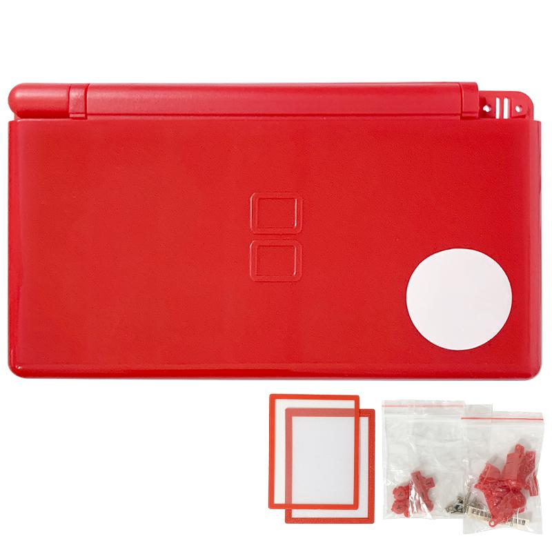 OSTENT Bộ phận sửa chữa đầy đủ Bộ vỏ vỏ thay thế cho Nintendo DS Lite NDSL Console Vỏ bảo vệ Màu vỏ: Đỏ
