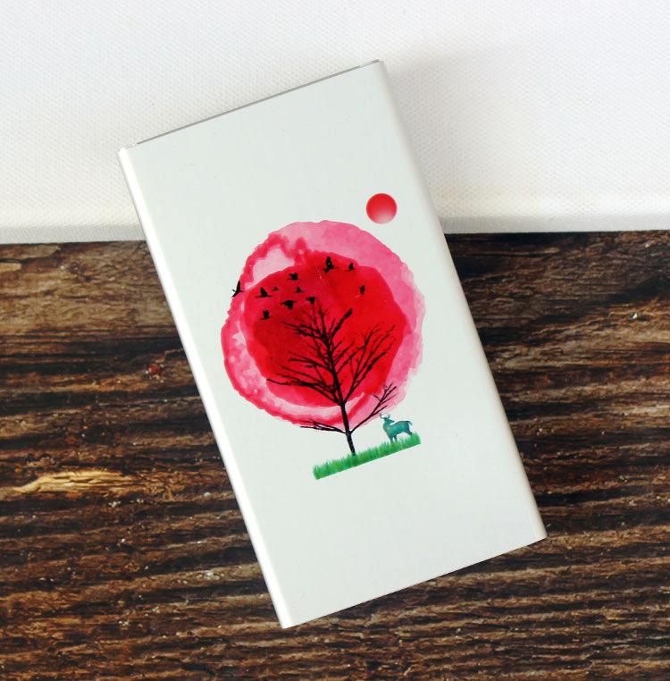 Phụ Nữ Mỏng Hộp  Ốp Lưng Dễ Thương In Hình  Hộp Thảo Dược  Hộp Bảo Quản Ốp Lưng Trượt Kim Loại Hộp Đựng  Quà Tặng