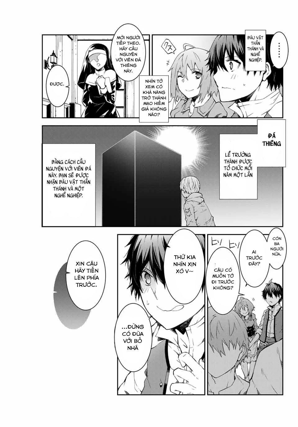 từ chức nghiệp yếu nhất trở thành "thợ rèn" mạnh nhất chapter 0 17
