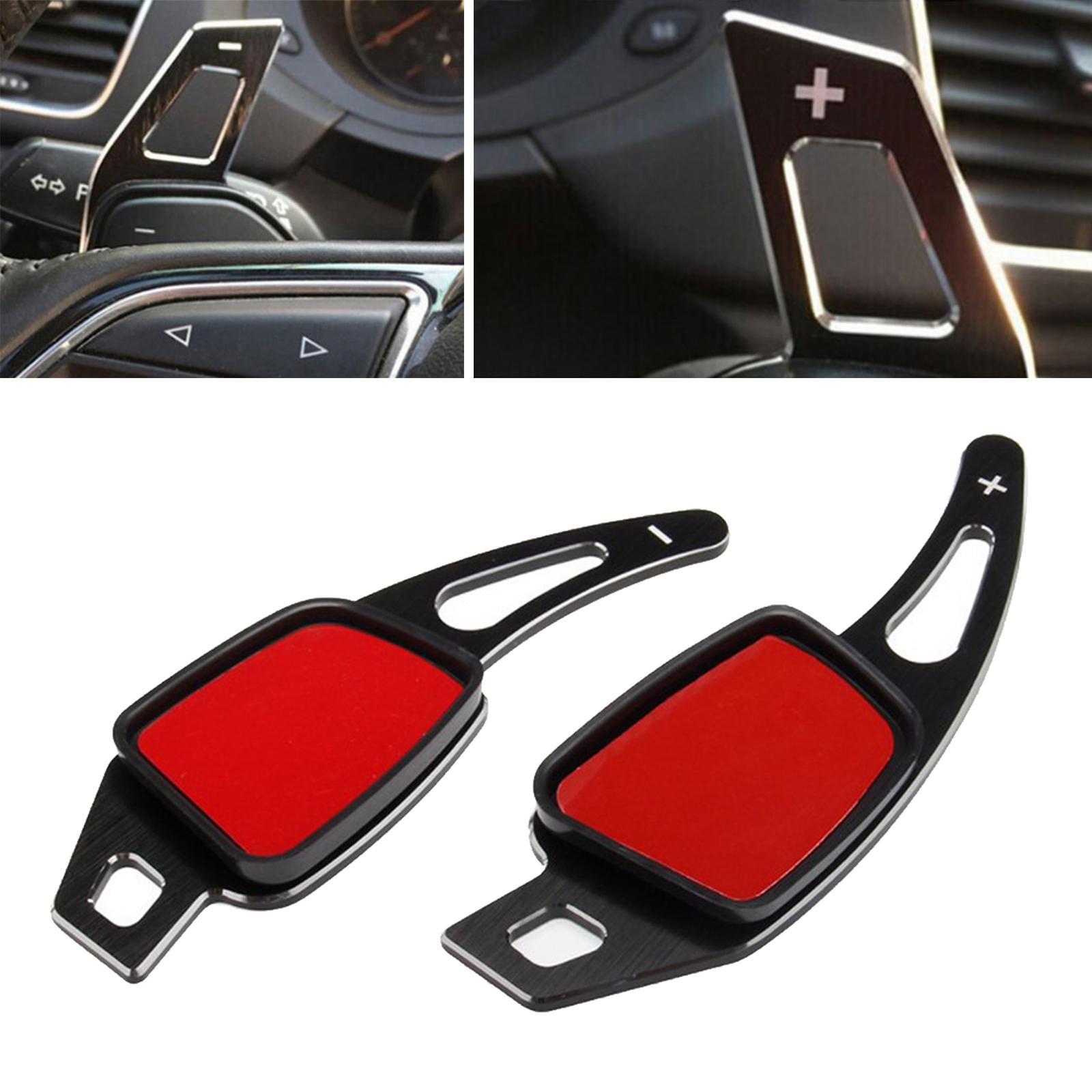 2PCS Steering Wheel Gear Paddle Shift Extension for Audi A3 / S3 2017-2020