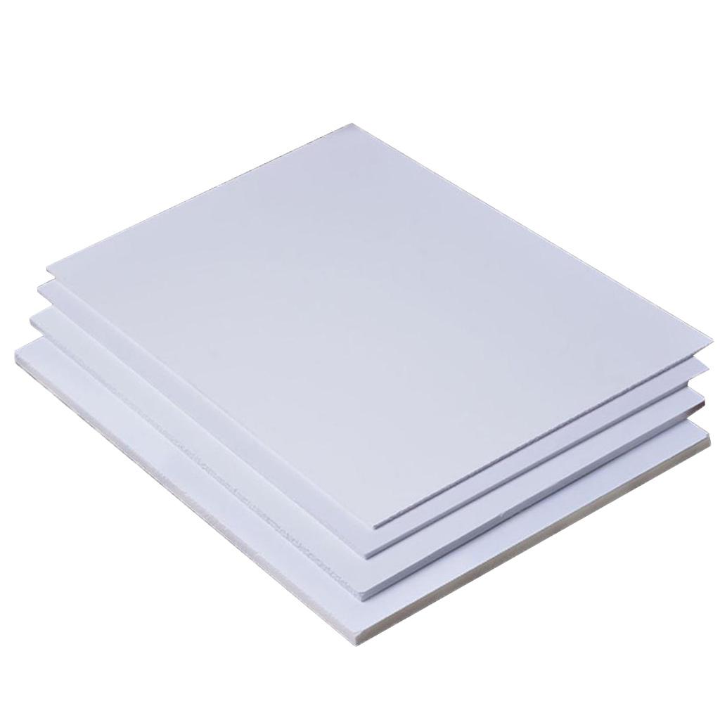 2 Miếng DIY PVC Sheets Bọt Board Craft Model Building