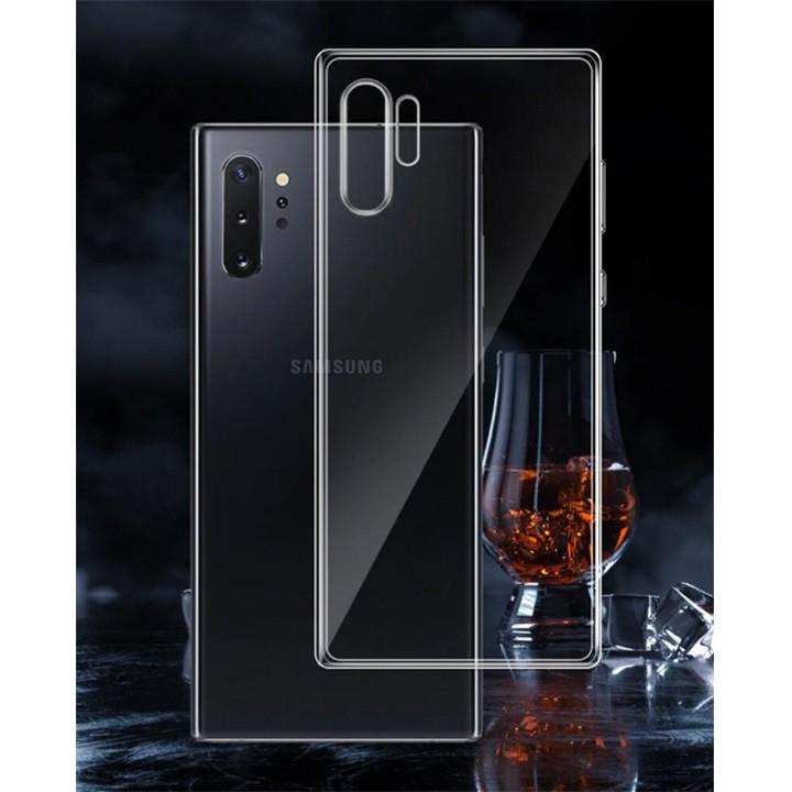 Ốp lưng dẻo silicon trong suốt dành cho SAMSUNG GALAXY NOTE 10 PLUS
