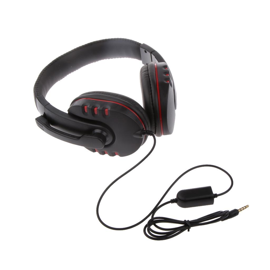 Universal Wird Gaming Headset Headphone with MIC for PS4 ONE PC MP4