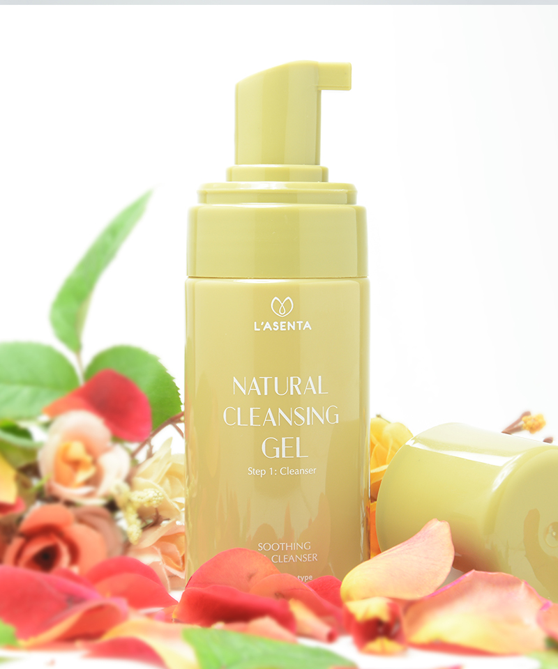 Gel Rửa Mặt Dành Cho Da Nhạy Cảm Natural Cleansing Gel L'asenta 100ml