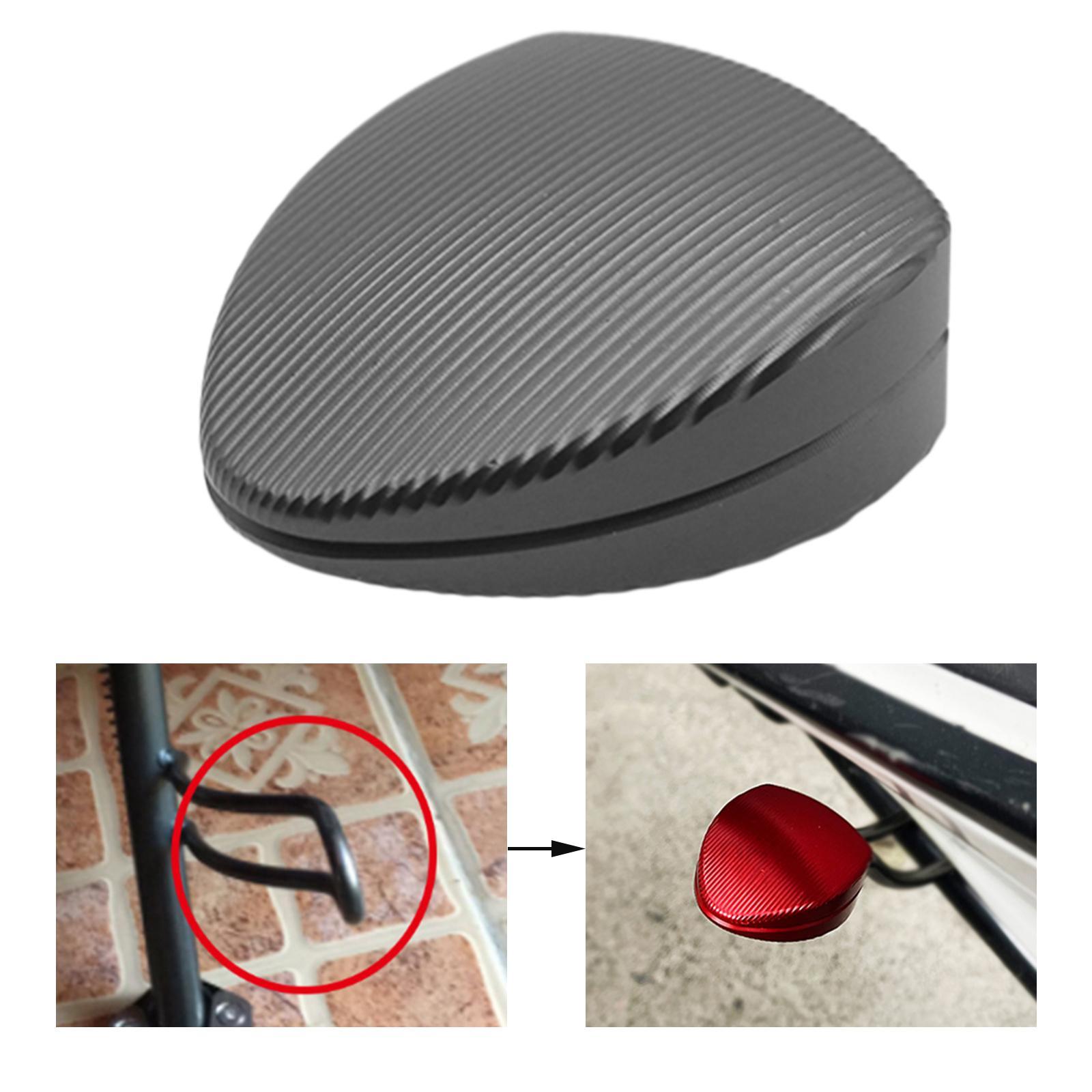 Kickstand Enlarger Plate Pad, CNC Foot Stand Fit for Vespa GTS 250 300 13 - 20 Accessories