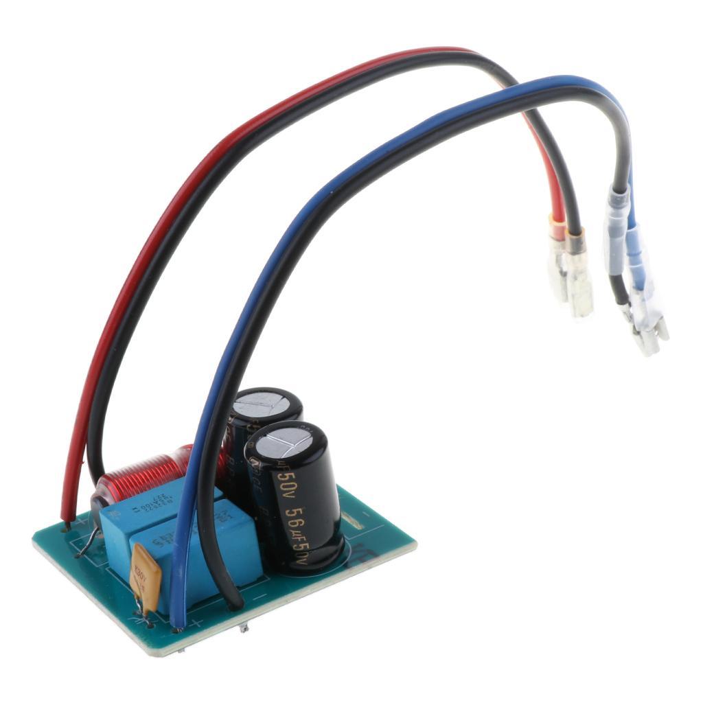 2x2 Way Audio Speaker Frequency Divider Module Treble Bass