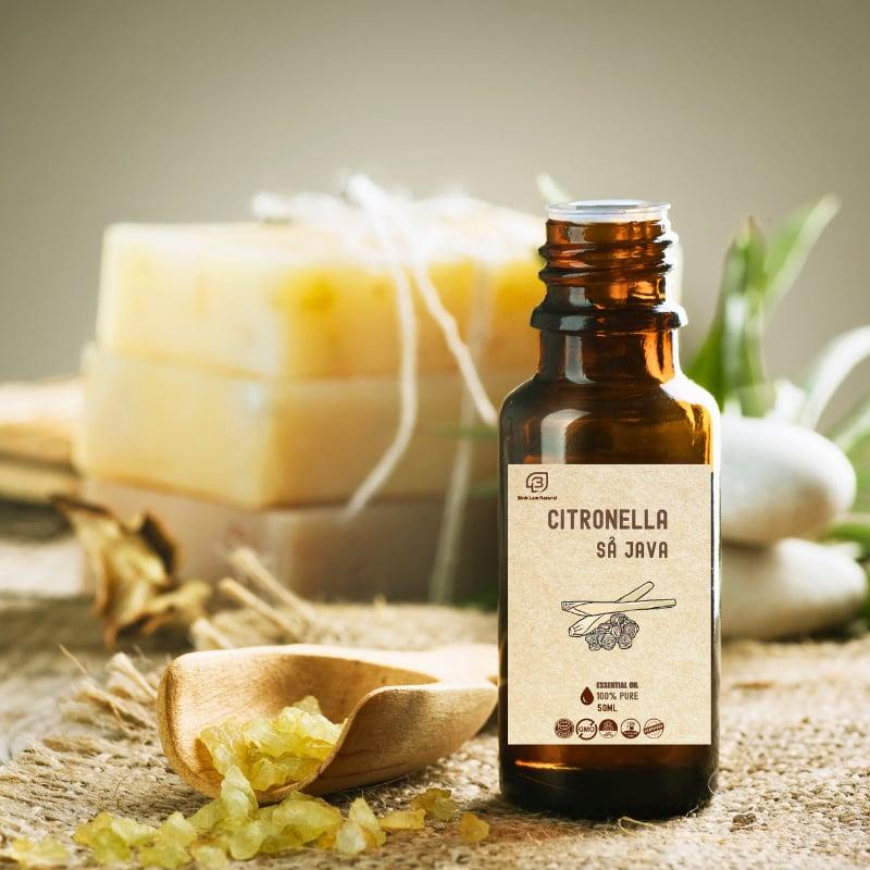 Combo 02 Tinh dầu sả java nguyên chất thơm phòng, kháng khuẩn, đuổi muỗi Bình Lam Natural 20ml