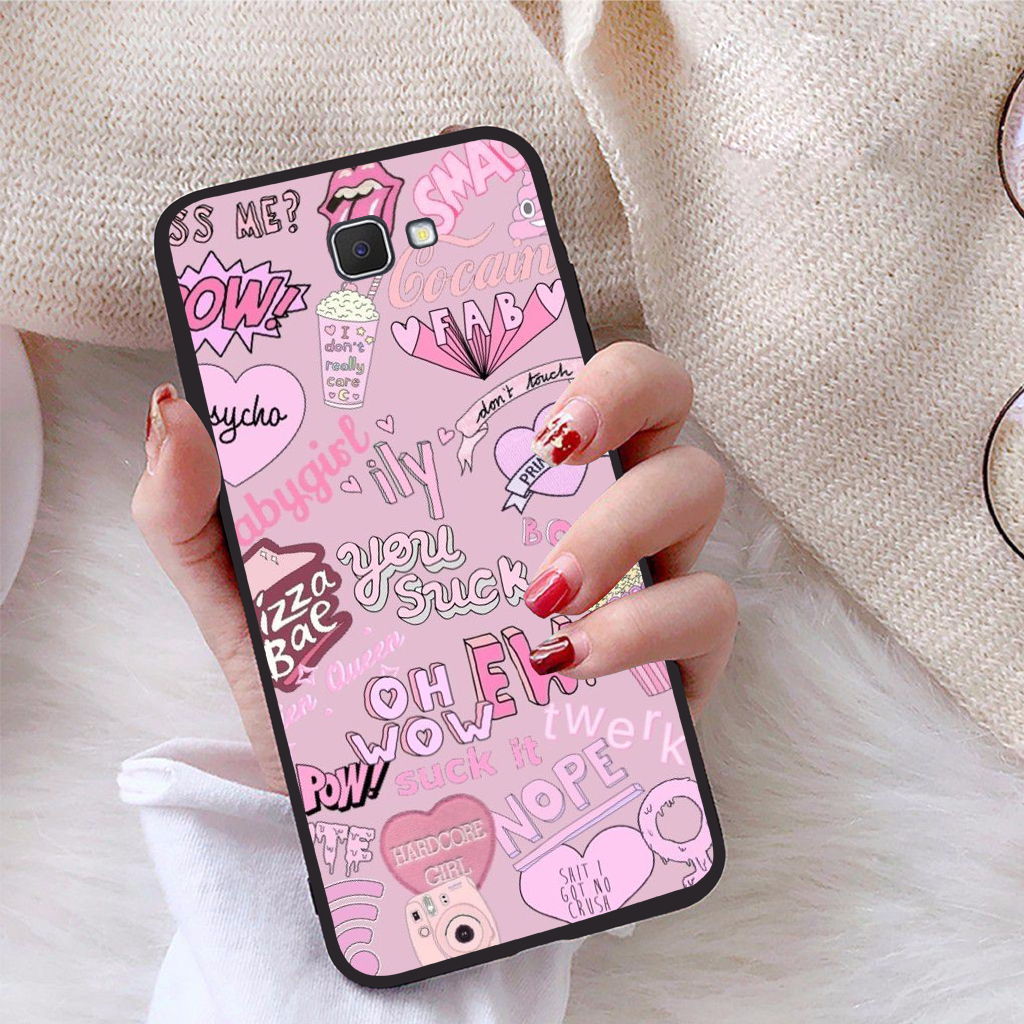 Ốp lưng dành cho Samsung Galaxy J7 Prime viền dẻo TPU Bộ Sưu Tập Phong Cách Tự Do - Hàng chính hãng