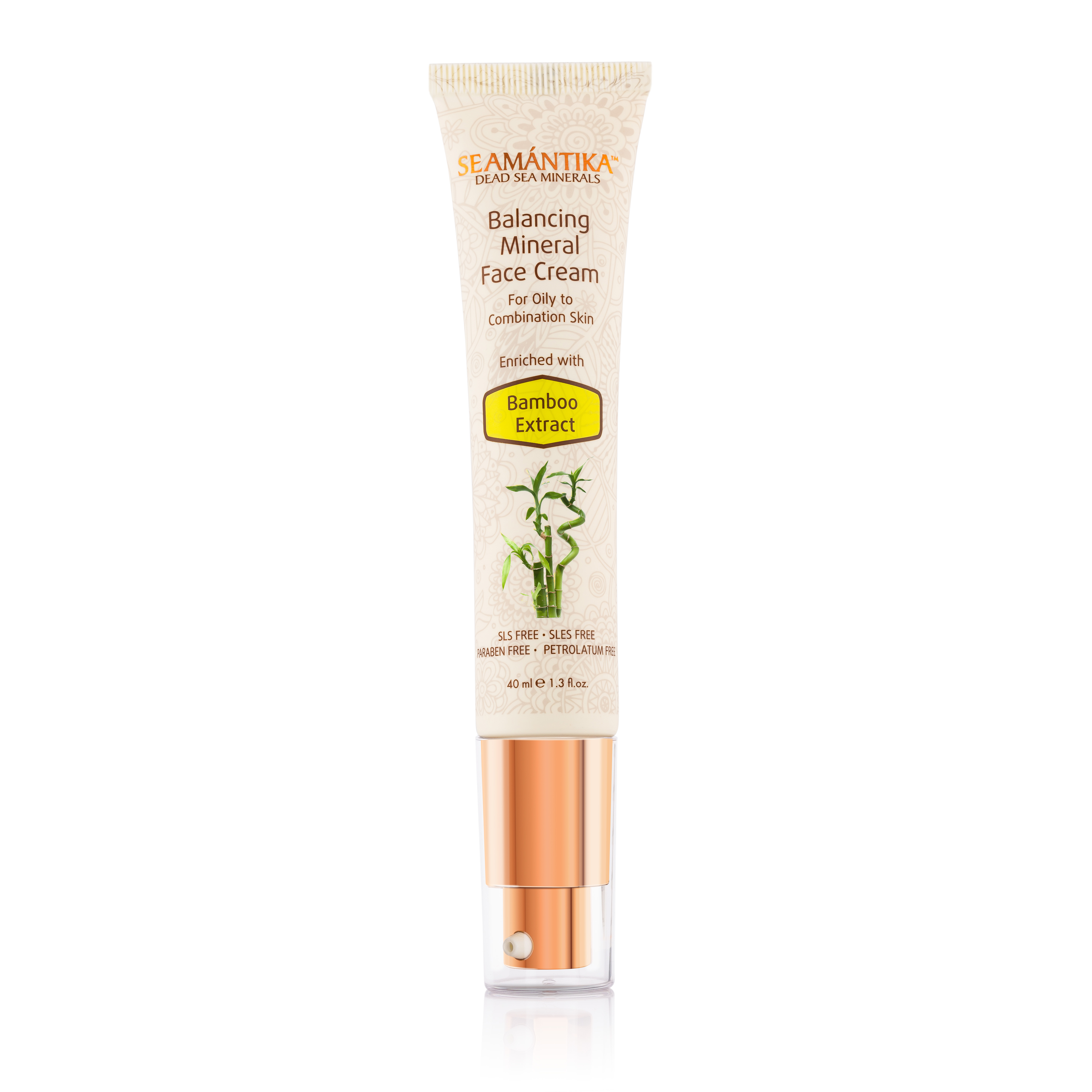 Kem ẩm cân bằng da cho da dầu đến da khô - BALANCING MINERAL FACE CREAM - BAMBOO EXTRACT