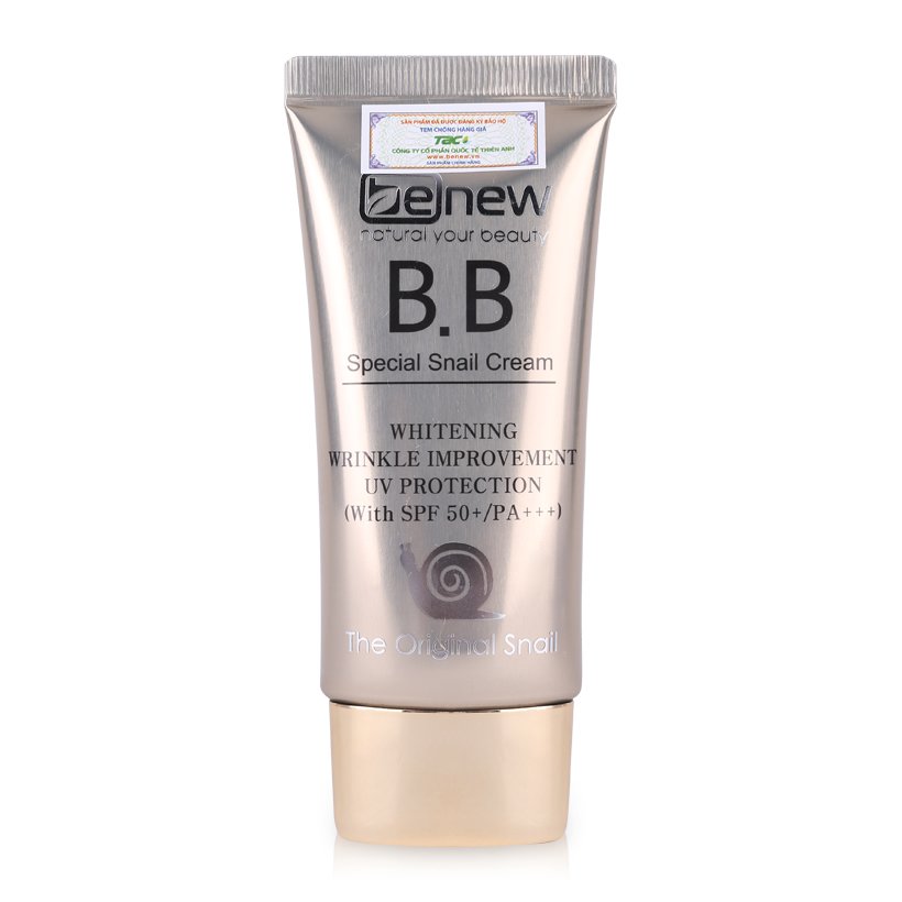 Kem nền siêu mịn tông tự nhiên BB CREAM BENEW hàn quốc ( 50ml) kèm khuôn