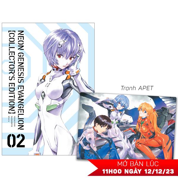 Neon Genesis Evangelion - Collector’s Edition - Tập 2 - Tặng Kèm Tranh APET 3 Nhân Vật Shinji, Rei, Asuka