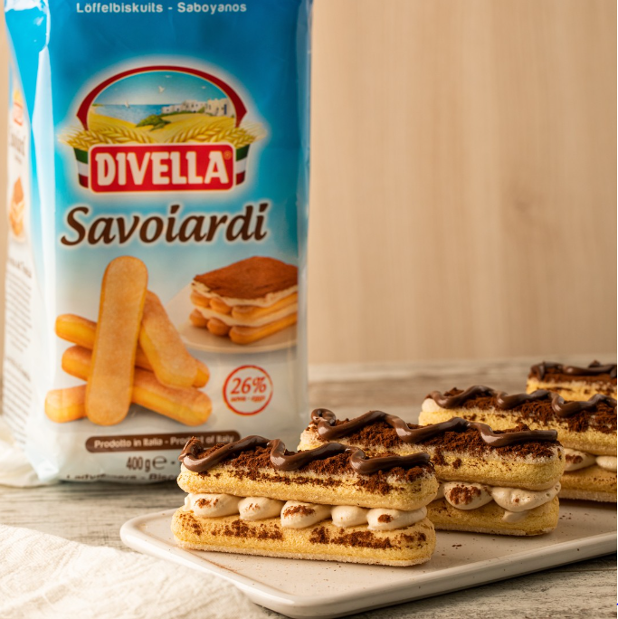 Bánh Quy Lady Finger Savoiardi Divella 400Gr Italia