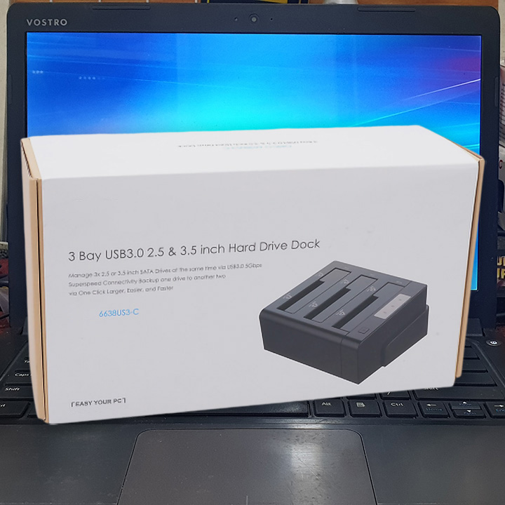 Dock ổ cứng clone 1 ra 2 USB3.0 6638US3-C