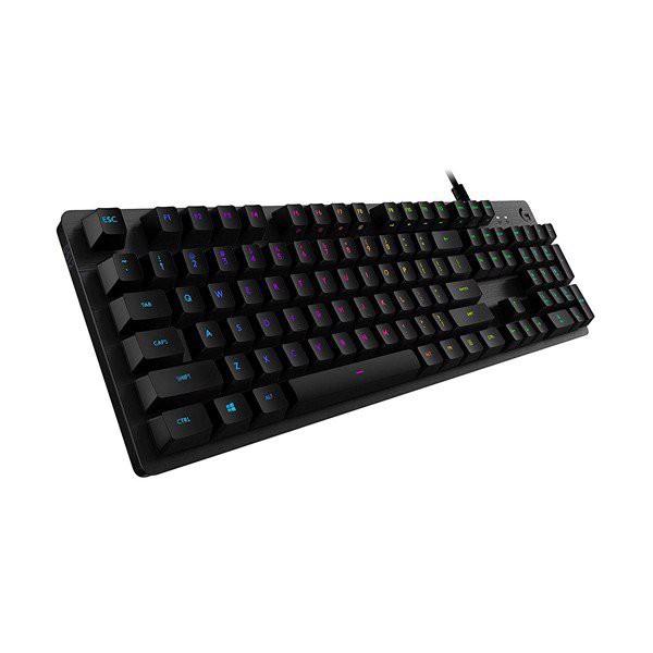 Bàn Phím Cơ Logitech G512 CARBON GX CLICKY SWITCH LIGHTSYNC RGB Hàng chính hãng