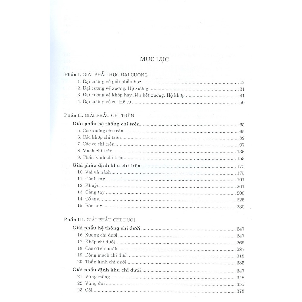 Giải Phẫu Người - Tập 1 - Giải Phẫu Học Đại Cương - Chi Trên - Chi Dưới - Đầu - Mặt - Cổ