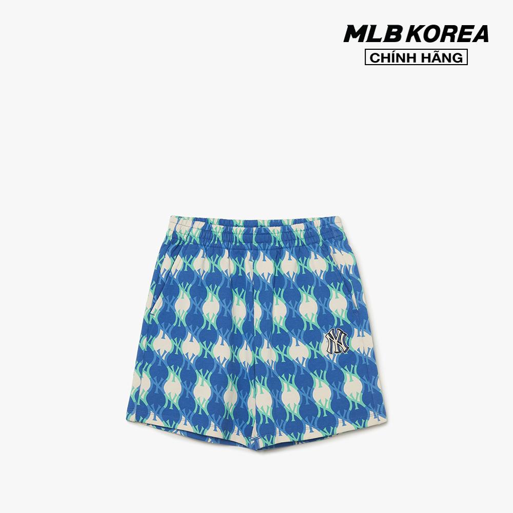 MLB - Quần shorts unisex ống rộng Argyle Monogram Pattern 5 3ASPM0333