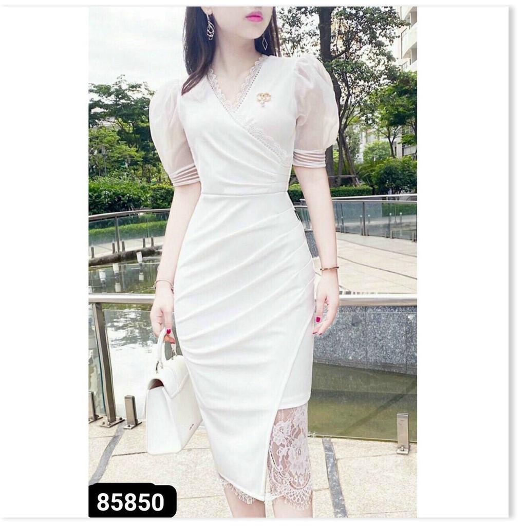ĐẦM BODY UMI TRẮNG SANG TRỌNG