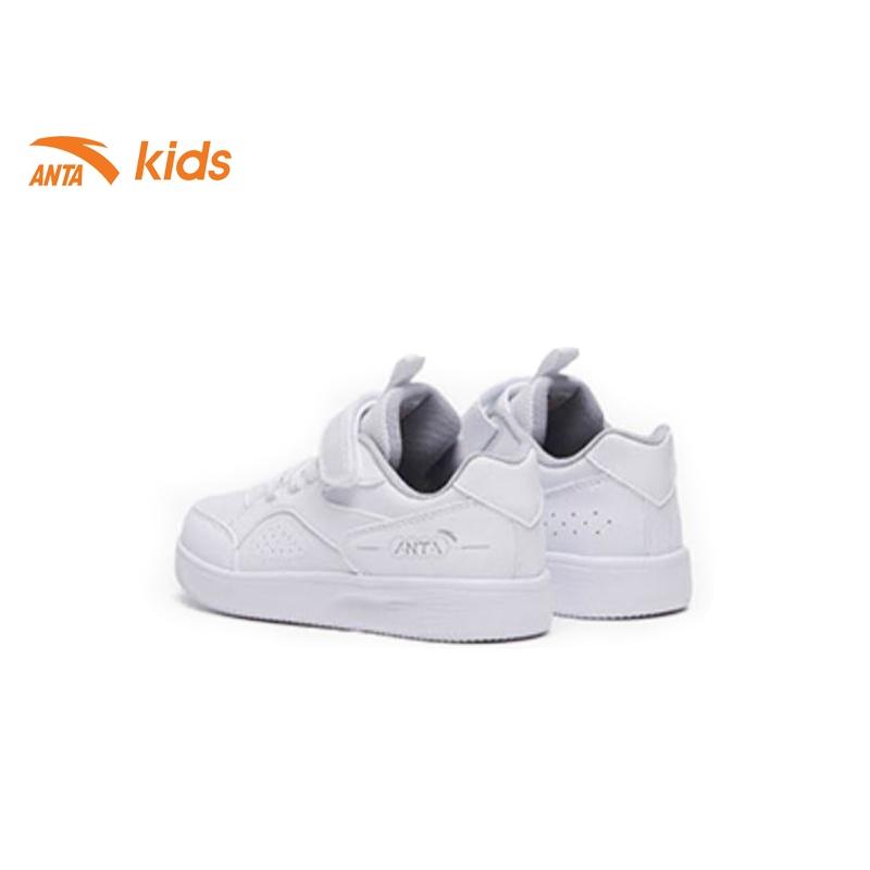 Giày đế bằng bé trai Anta Kids kiểu dáng đường phố năng động, quai dán tiện lợi 332319982S-3