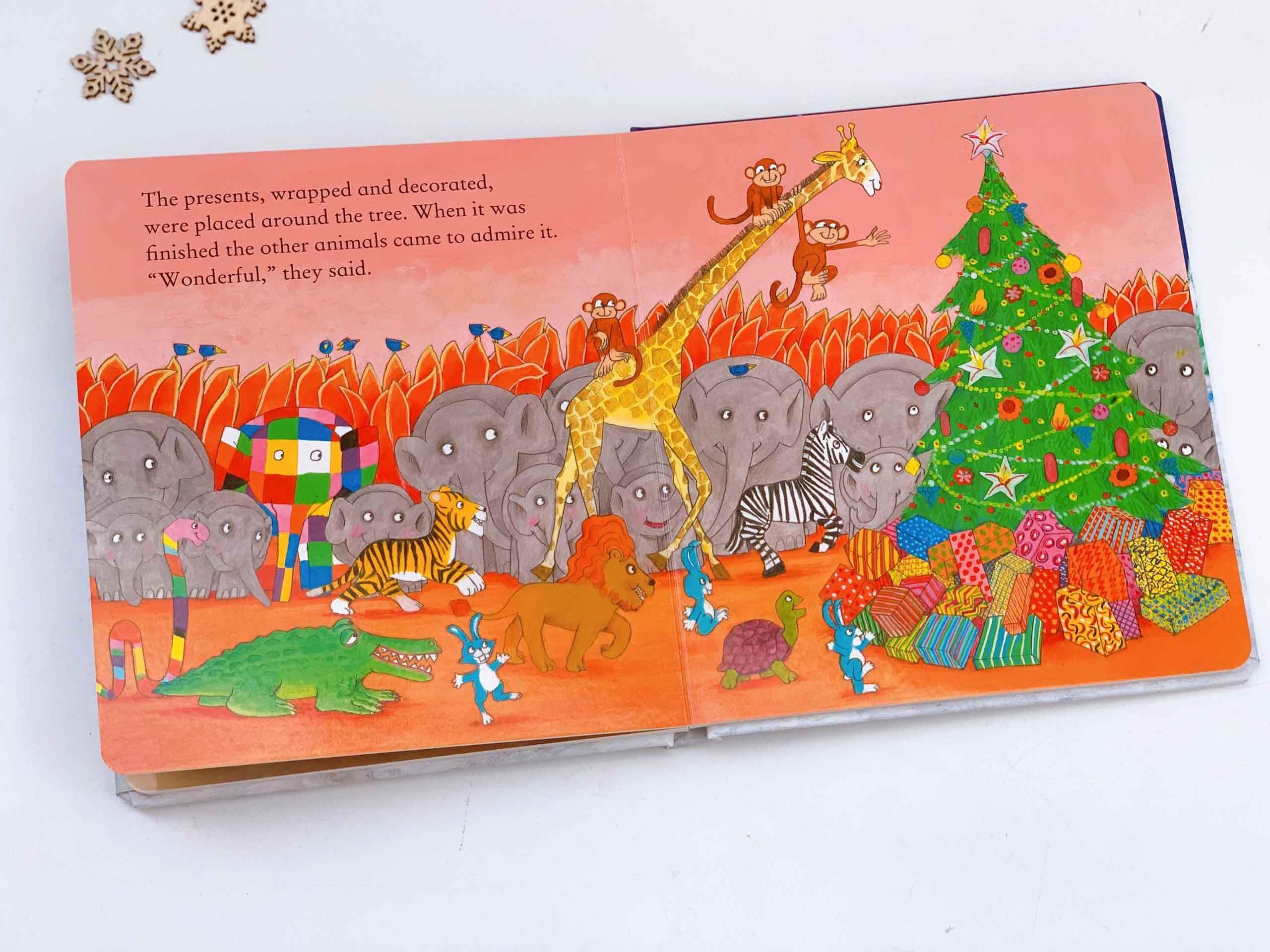 Elmer's Christmas: Board Book