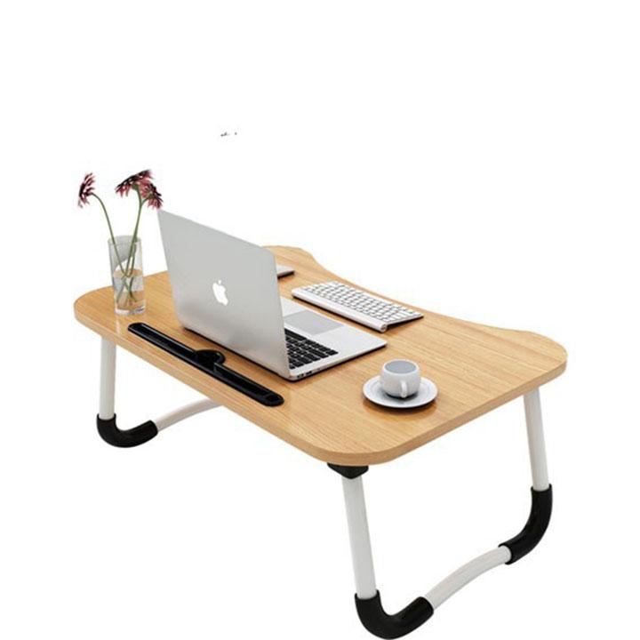 Bàn Học Gấp Gọn Có Khe Để Ipad Điện Thoại Chân Gập Chống Trượt Tiện Dụng - Bhg - Loại Tốt