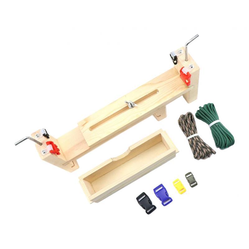 Bracelet Knitting Tool Wristband Maker Rope Weave Jig Braiding Crafting Tool