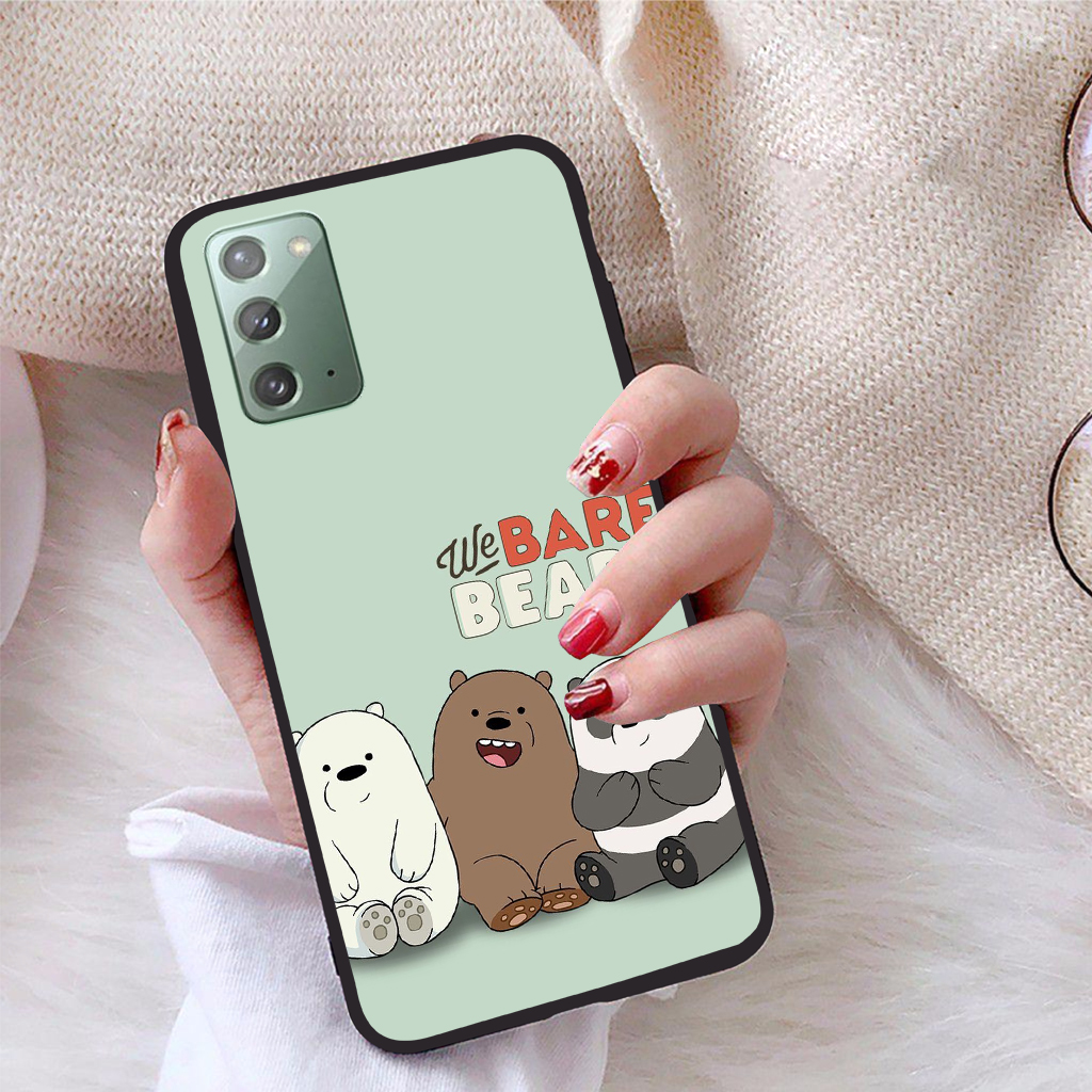 Ốp lưng dành cho Samsung Galaxy Note 20 viền dẻo TPU bộ sưu tập Chúng ta là gấu - Hàng chính hãng