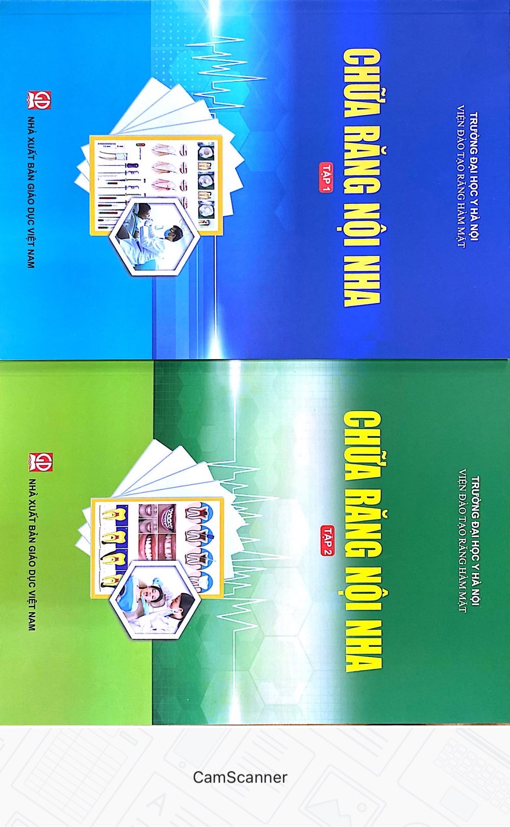 Combo Chữa răng nội nha tập 1 + 2  sách mới 2021