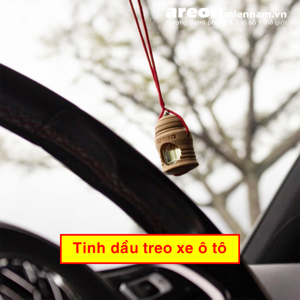 Tinh dầu treo xe ô tô Areon hương đào – Areon Fresco Peach