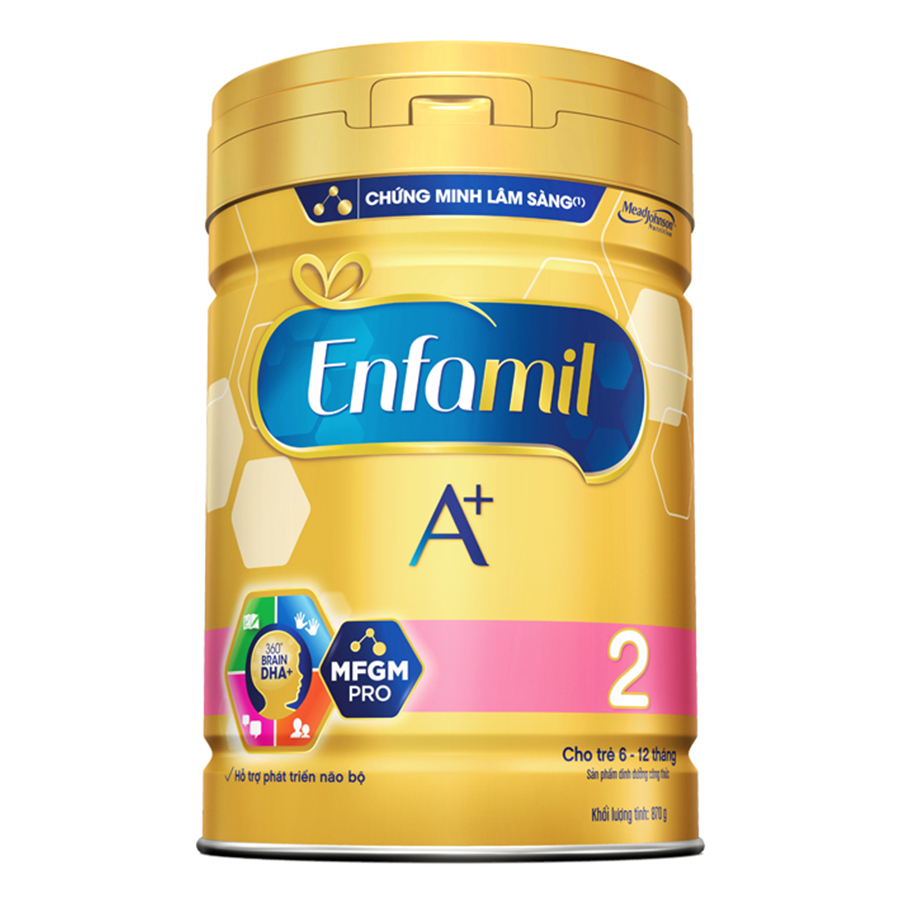 Sữa Bột Enfamil A+ 2 (870g)