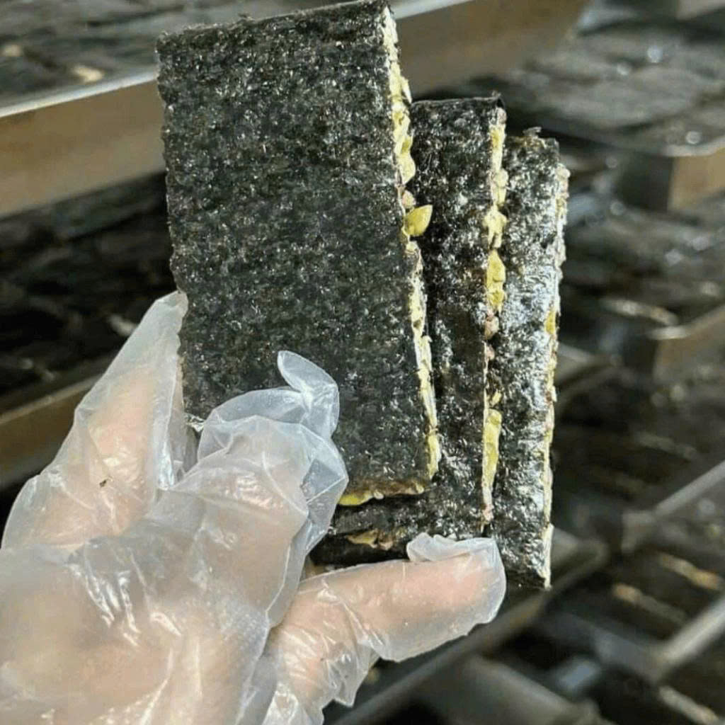 Bánh Rong Biển Kẹp Hạt Mẹ Mít Hộp 200g - Thực Phẩm Bổ Sung Dinh Dưỡng Người Ăn Chay, Thể Thao, Giảm Cân, Người Tiểu Đường, Healthy, Eatclean