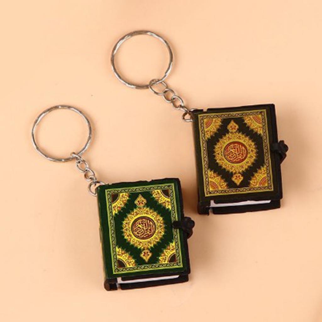 Miniature Tiny Quran Keyring Key Chain, Ideal Gift