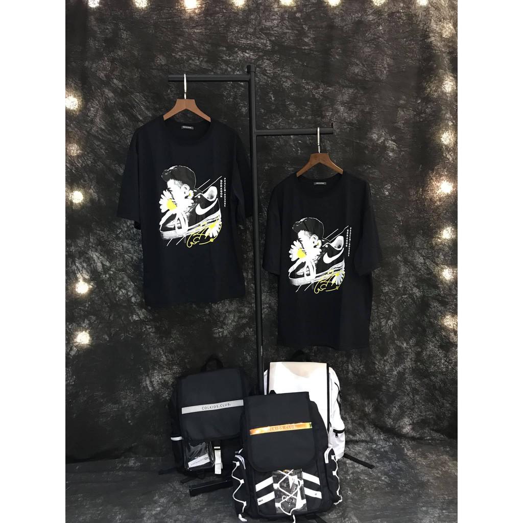 Áo Thun UNISEX Nam Nữ Tay Lửng From Rộng Giá mềm