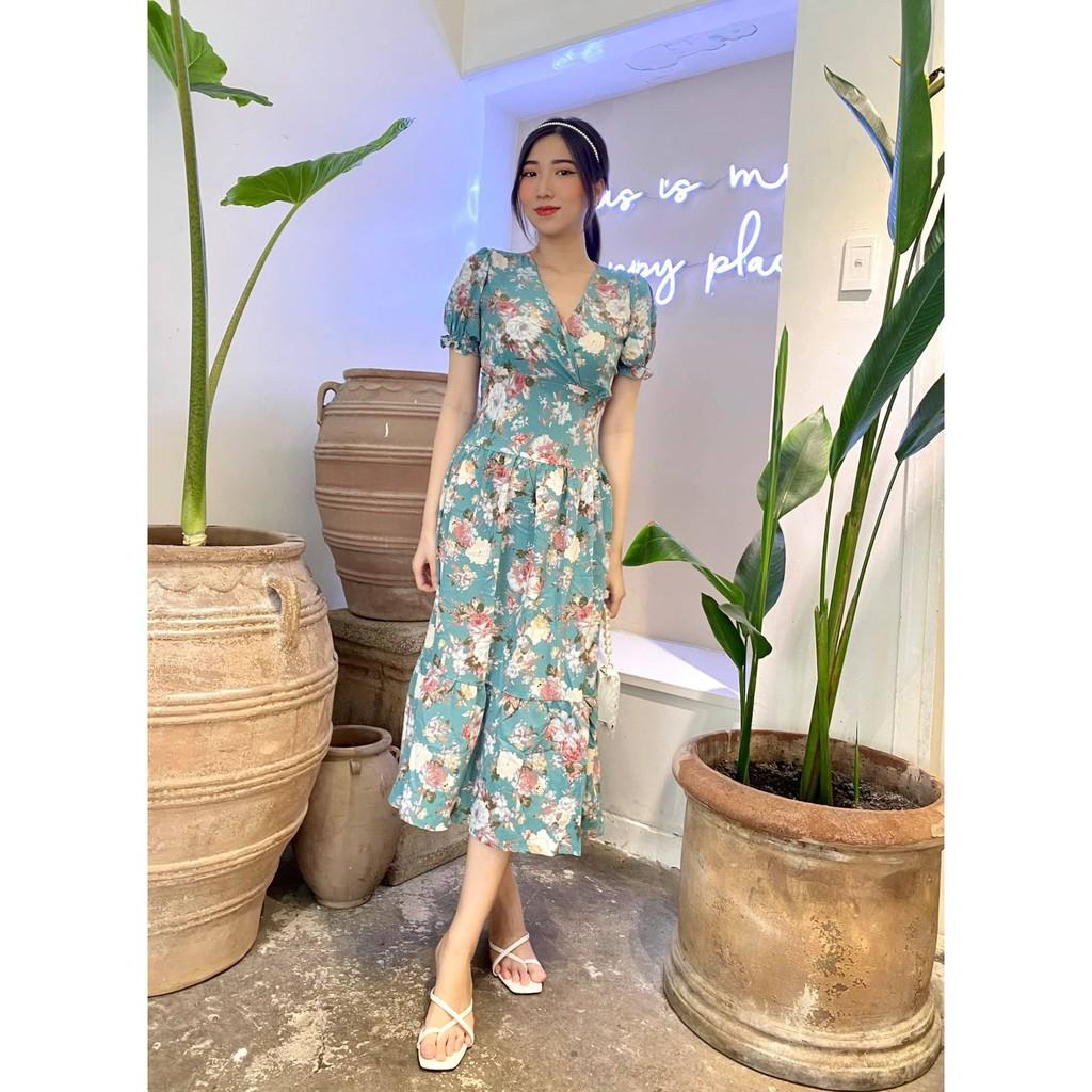 Đầm Hoa Lá Th05