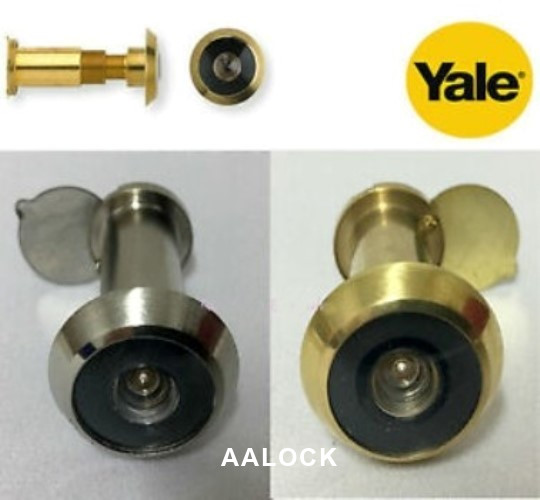 Mắt thần Yale V0401A góc nhìn 180 độ, loại ống nhòm cửa cao cấp của Mỹ