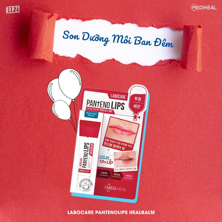 Mediheal Son Dưỡng Môi Cấp Ẩm Chuyên Sâu Dùng Ban Đêm Labocare Pantenolips Healbalm