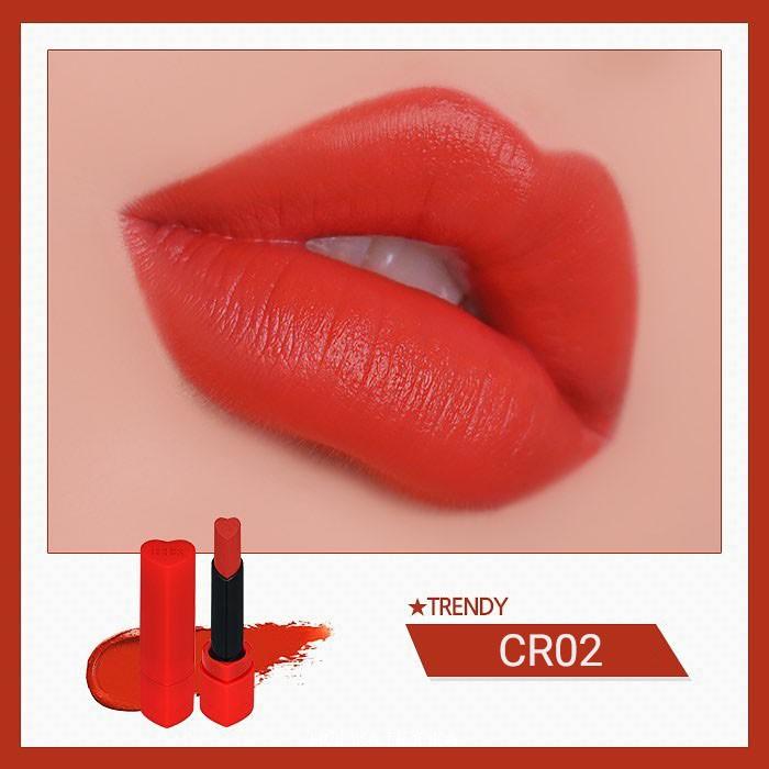 Son lì mềm mịn lâu trôi Holika Holika Heartcrush Lipstick Comfort Velvet