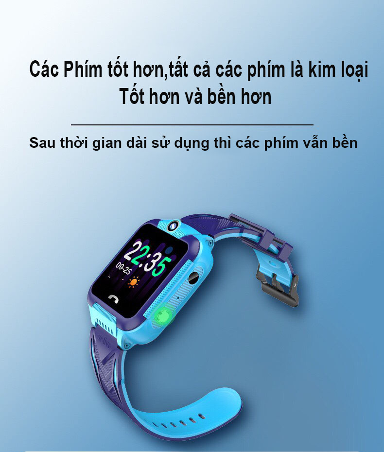 Đồng hồ thông minh định vị trẻ em Anncoe AV10 nghe gọi nhắn tin định vị từ xa phù hợp với trẻ từ 4 đến 14 tuổi có ngôn ngữ tiếng việt - Hàng Chính Hãng