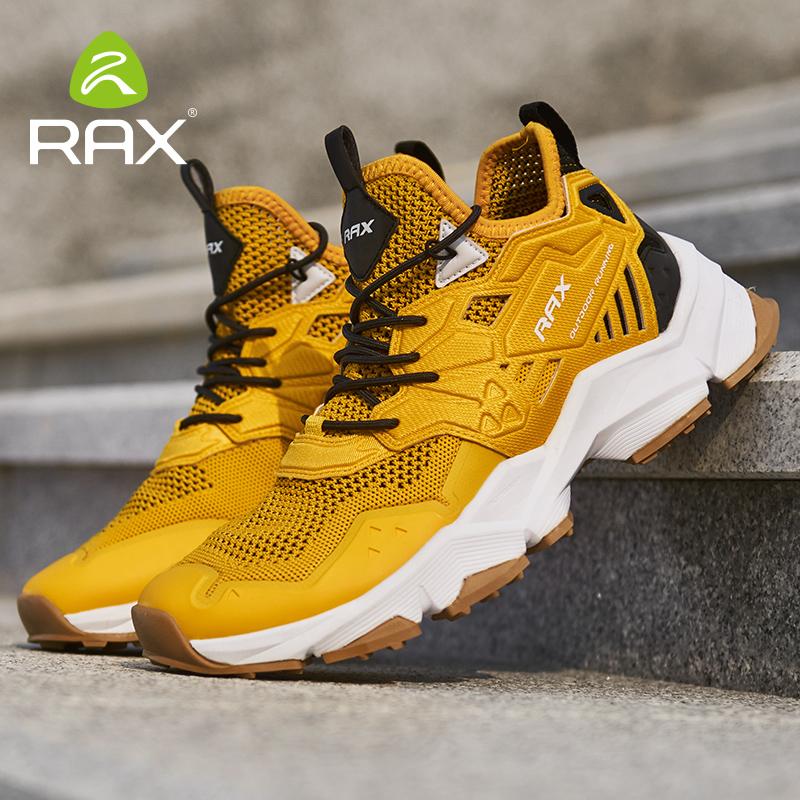 RAX MEN MENS NATOKPOOG SODKING Giày đi bộ đi bộ đi bộ đi bộ đi bộ đi bộ đi bộ đường dài chạy bộ trên đường bộ chạy bộ đi bộ đi bộ Color: Tanhei no waterproof Shoe Size: 39