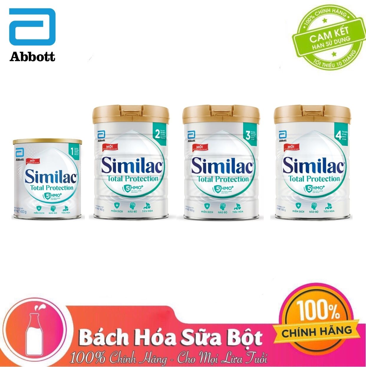 Hình ảnh Sữa bột Abbott Similac Total Protection 1 (400g)