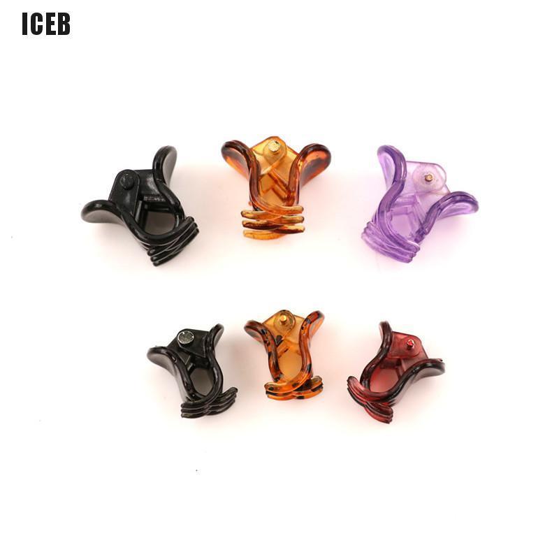Set 12 Kẹp Tóc Nhựa Màu Đen